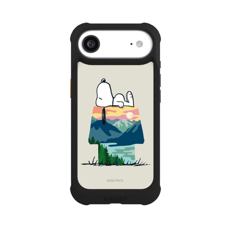 iPhone Air NIVOmax Snoopy Camping Hütte