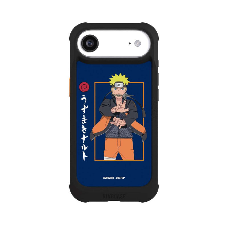 iPhone Air NIVOmax Naruto Kampfposition Blau