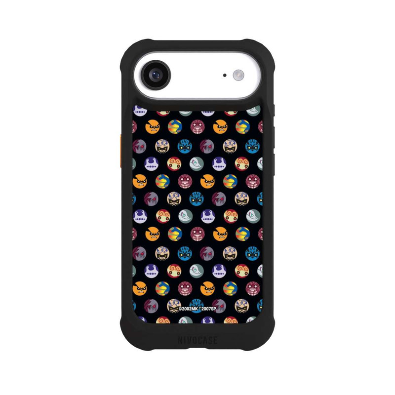 iPhone Air NIVOmax Bijuu Muster Schwarz