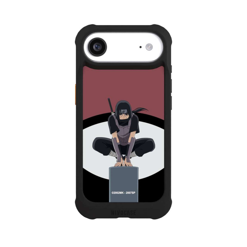 iPhone Air NIVOmax Symbole Itachi Uchiha noir