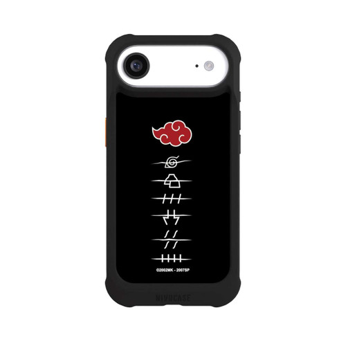 Apple iPhone Air NIVOmax Akatsuki Member Symbols Black