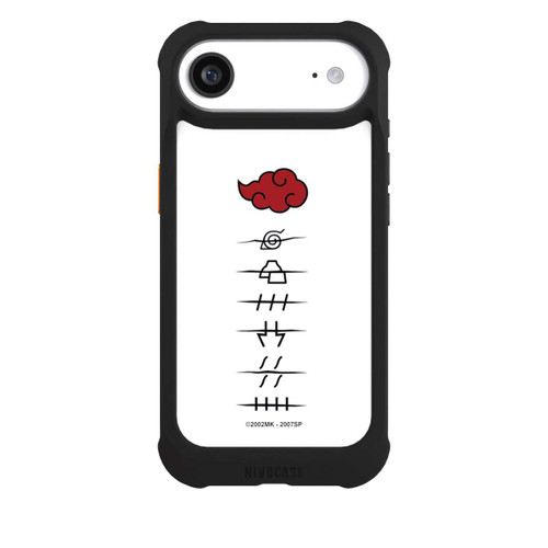 Apple iPhone Air NIVOmax Akatsuki Mitgliedersymbole Weiß