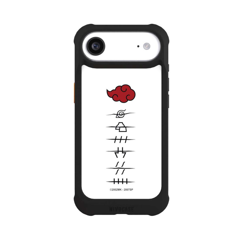 iPhone Air NIVOmax Symboles blancs des membres d'Akatsuki