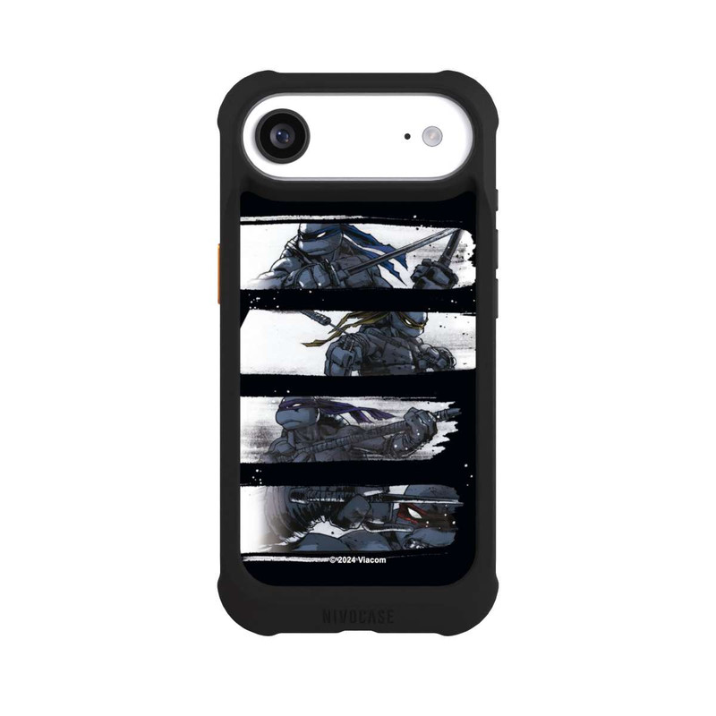 iPhone Air NIVOmax Scratch TMNT noir et blanc