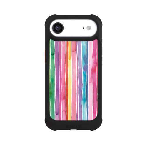Apple iPhone Air NIVOmax Camouflage Rainbow Stripes