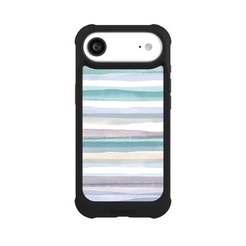 Apple iPhone Air NIVOmax Pastel Stripes Blue