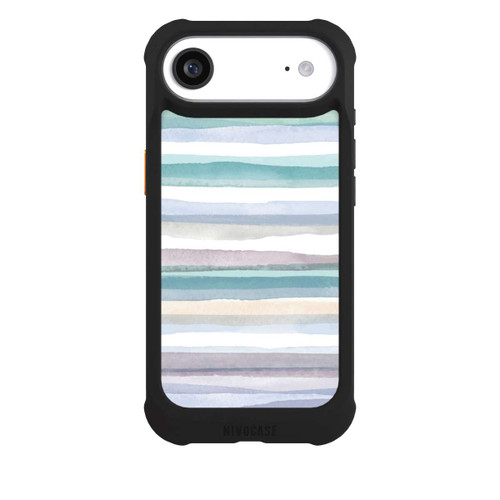 Apple iPhone Air NIVOmax Pastel Stripes Blue 