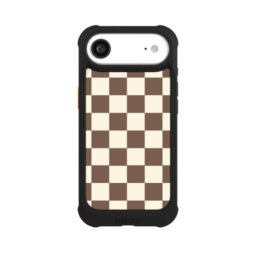 Apple iPhone Air NIVOmax Checkerboard brown