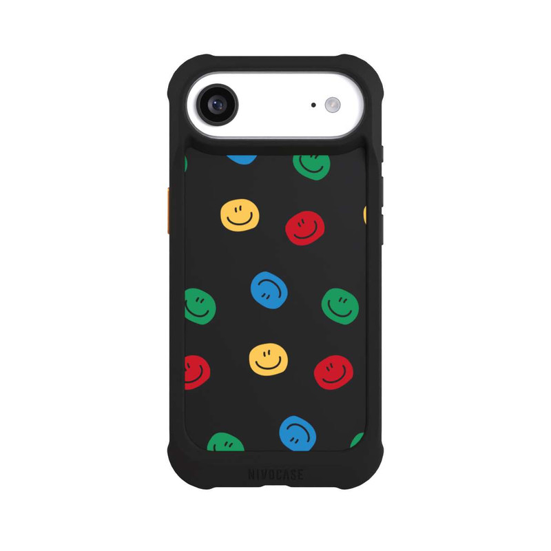 iPhone Air NIVOmax Smile Pattern Colorful