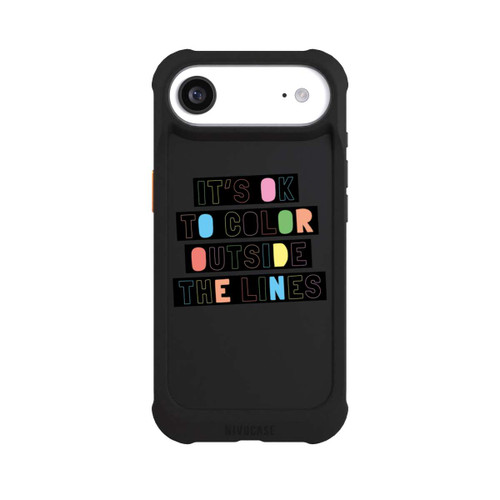 Apple iPhone Air NIVOmax Color Outside The Line Transparent
