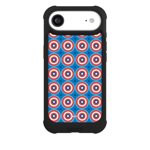 Apple iPhone Air NIVOmax Captain American Shield Pattern
