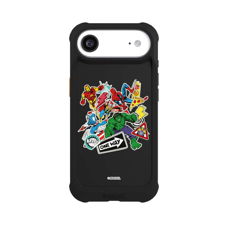 iPhone Air NIVOmax Capitan American Shield Transparent