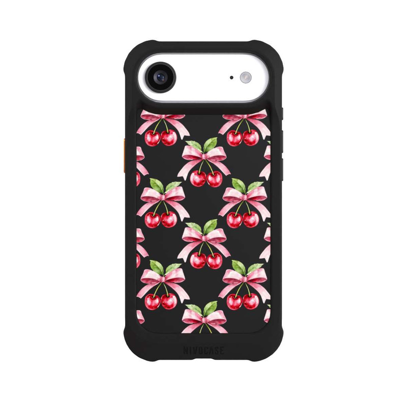 iPhone Air NIVOmax Cherry Bow Art with AI
