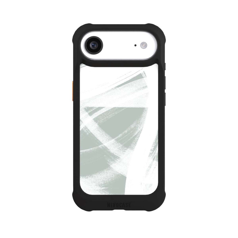 iPhone Air NIVOmax Abstract Brush Strokes Blush