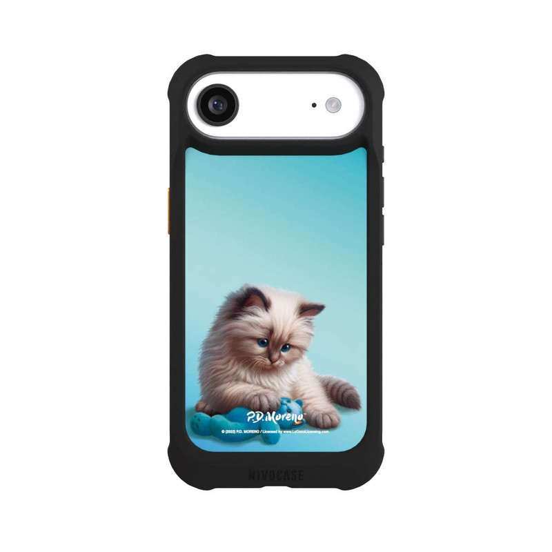 iPhone Air NIVOmax Cuddling Cat