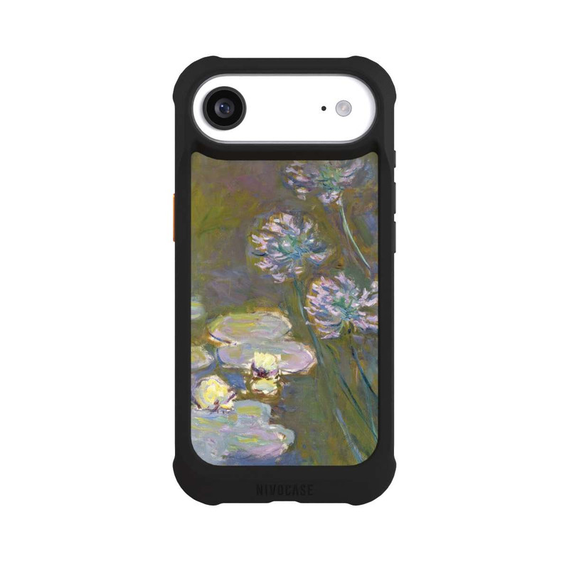 iPhone Air NIVOmax Waterlilies and Agapanthus