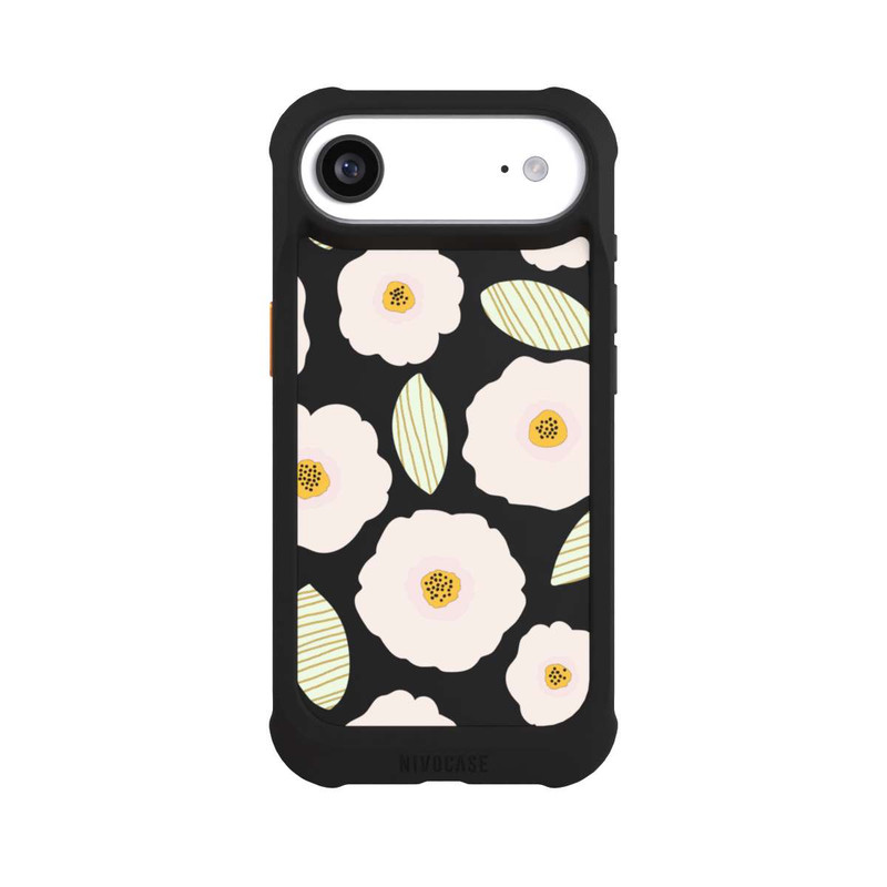 iPhone Air NIVOmax Simple Pastell Flowers Light Transparent
