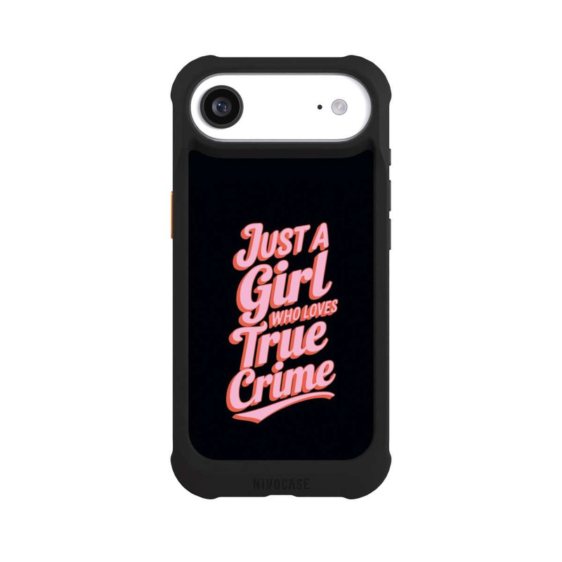 iPhone Air NIVOmax Just a Girl Who Loves True Crime