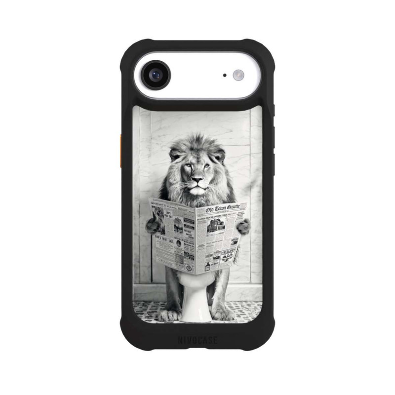 iPhone Air NIVOmax Lion Toilet