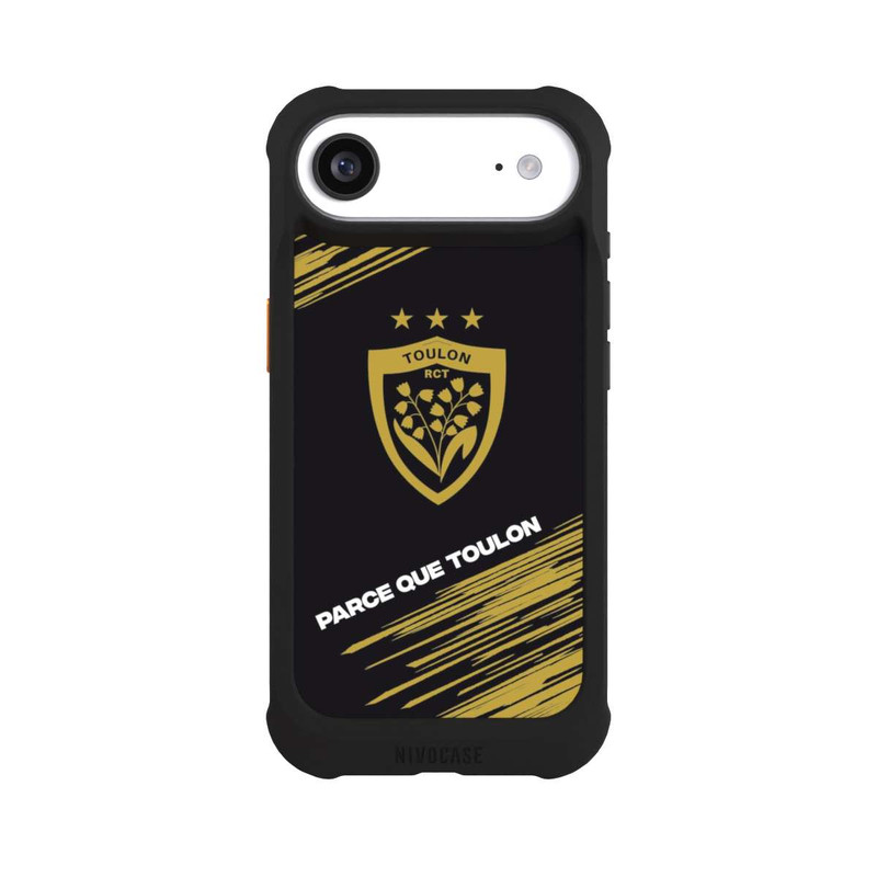 iPhone Air NIVOmax RCT Logo Monochrome Doré