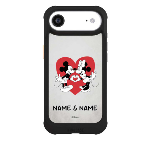 Apple iPhone Air NIVOmax Minnie und Micky Personalisierbar