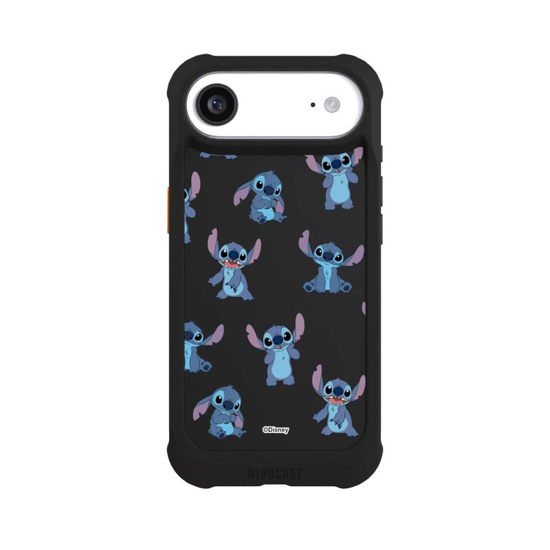 iPhone Air NIVOmax Stitch Faces Pattern Transparent