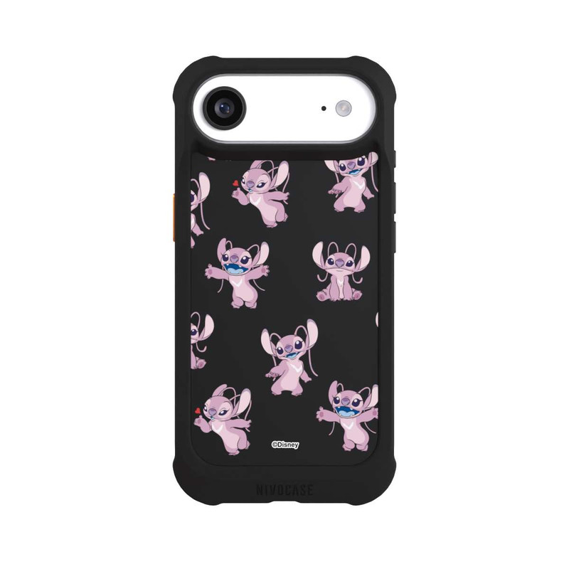iPhone Air NIVOmax Angel Faces Pattern Transparent