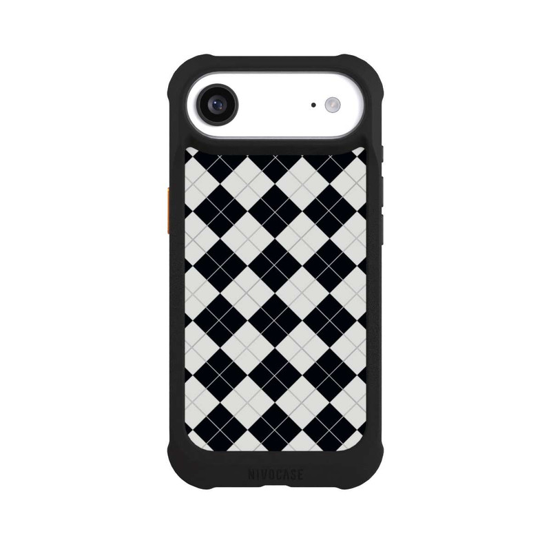 iPhone Air NIVOmax Poloshirt Karo Look