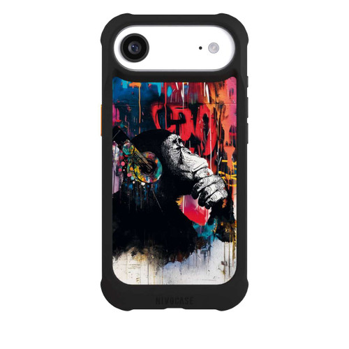 Apple iPhone Air NIVOmax Chimp Blue Streetart