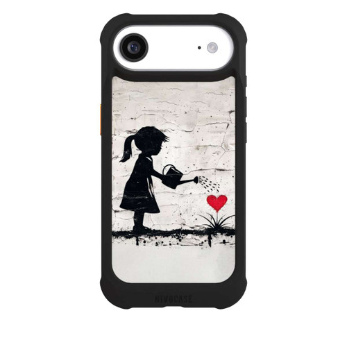 Apple iPhone Air NIVOmax Girl Watering Bunch of Flowers 