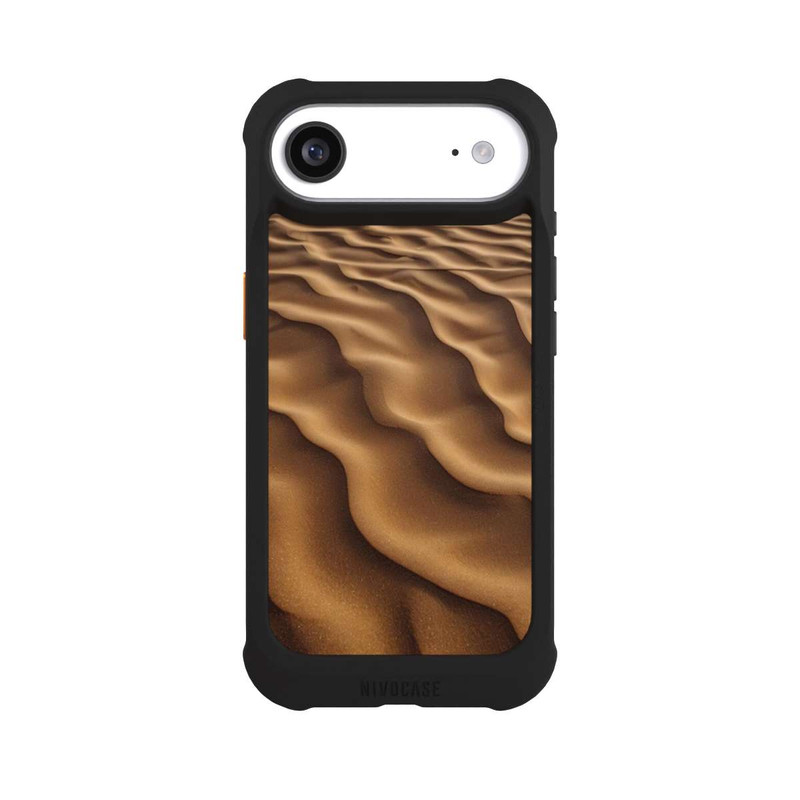 iPhone Air NIVOmax Sand Structure Mustard Yellow with AI