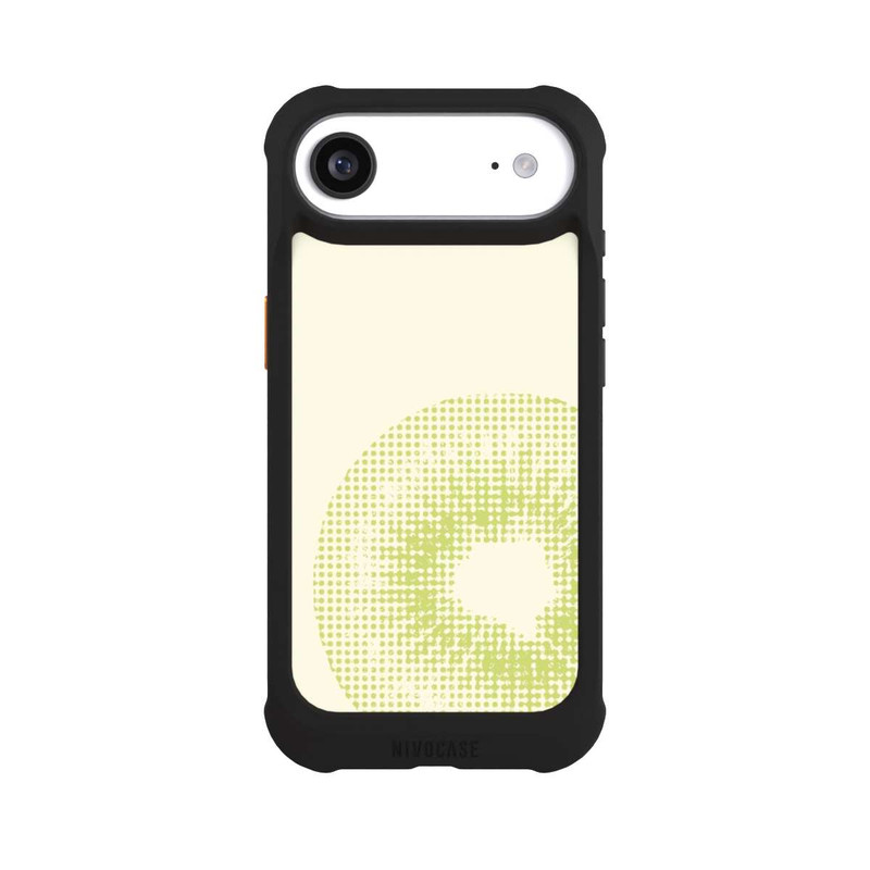 iPhone Air NIVOmax Kiwi Grid Pixel Art