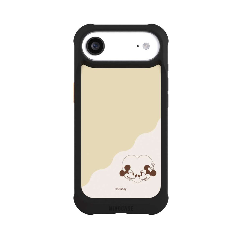 iPhone Air NIVOmax Mickey and Minnie Love Heart Beige
