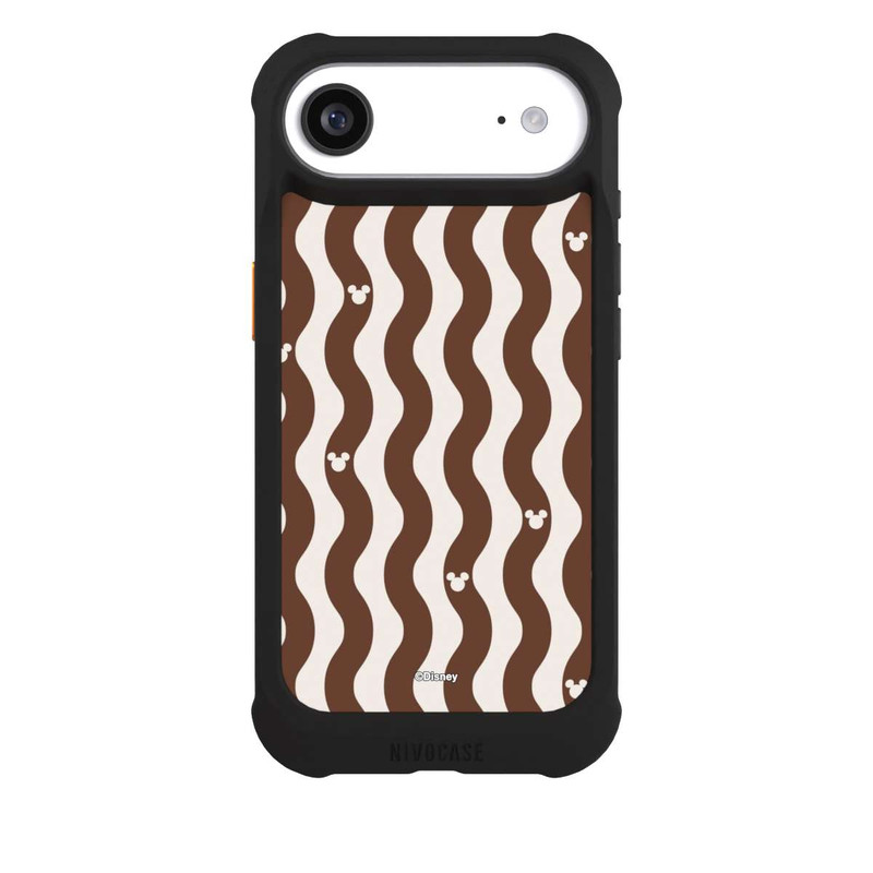 iPhone Air NIVOmax Micky Muster Braune Wellen