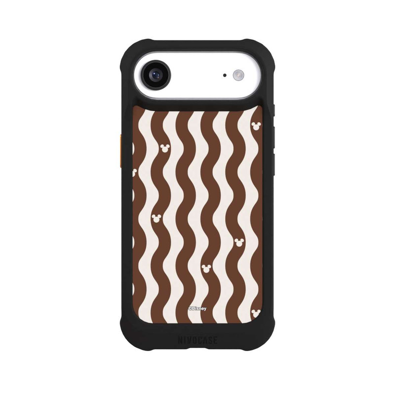 iPhone Air NIVOmax Micky Muster Braune Wellen