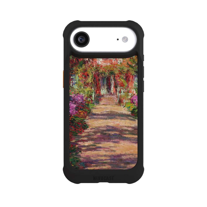 iPhone Air NIVOmax Eine Allee in Monets Garten in Giverny by Claude Monet