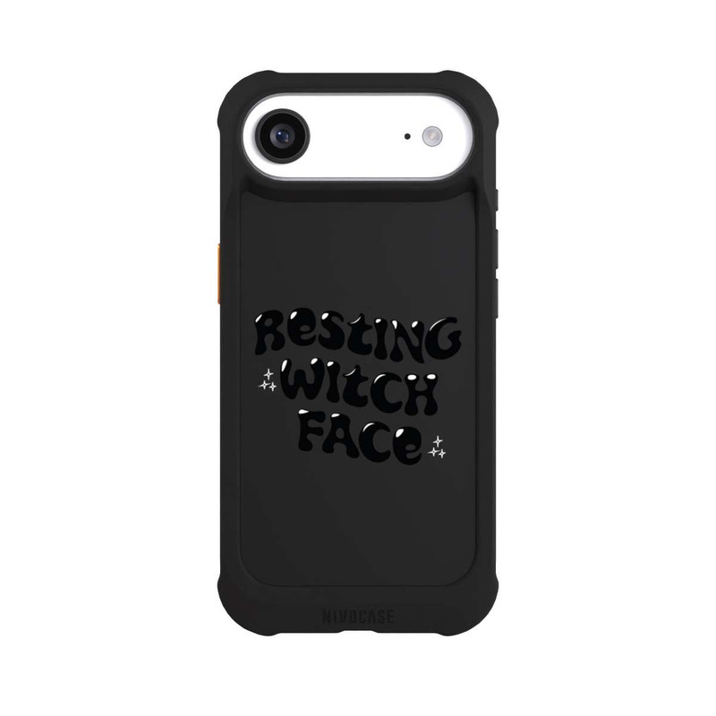 iPhone Air NIVOmax Resting Witch Face Transparent