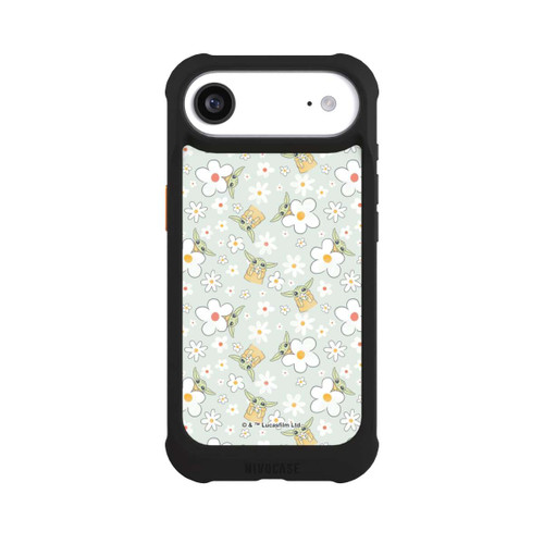 Apple iPhone Air NIVOmax Baby Yoda Flower Pattern