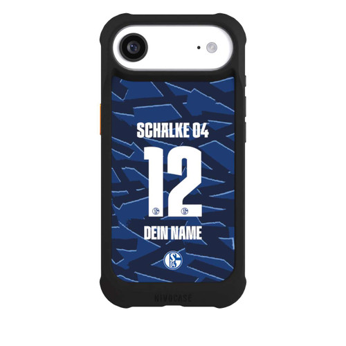 Apple iPhone Air NIVOmax Schalke 04 Trikot Personalisierbar 25-26