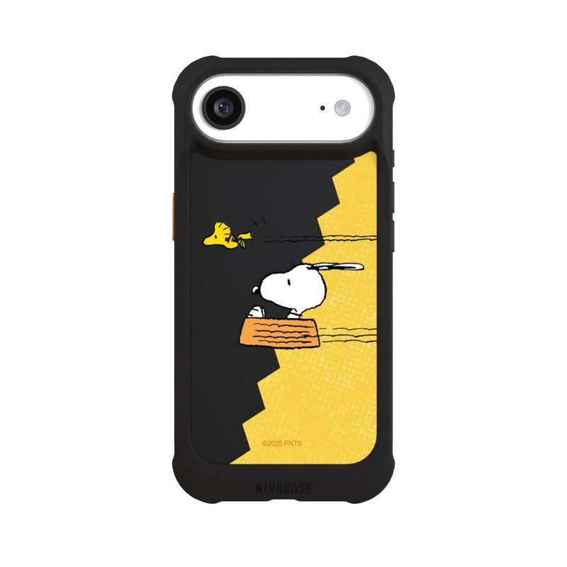 iPhone Air NIVOmax Peanuts-Snoopy und Woodstock Transparent