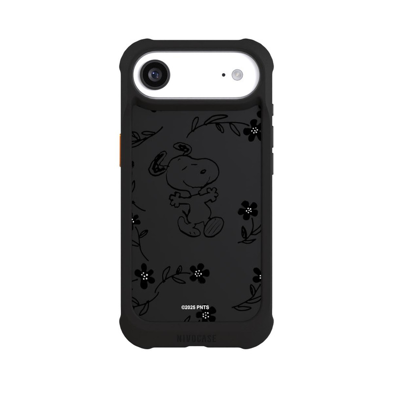 iPhone Air NIVOmax Snoopy und Flowers Transparent