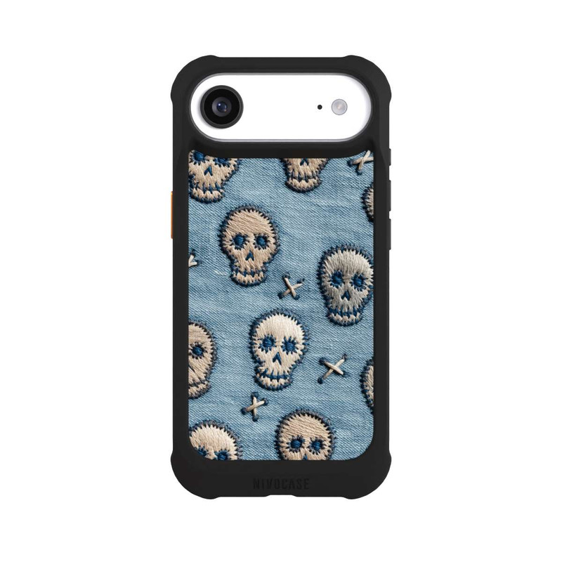 iPhone Air NIVOmax Jeans Schädel