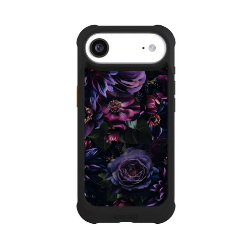 Apple iPhone Air NIVOmax Dunkle Lila Blüten 