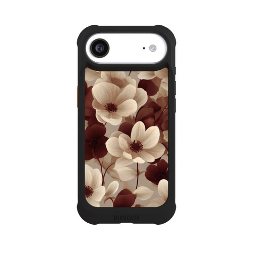 Apple iPhone Air NIVOmax Naturfarbenes Blumenmuster mit KI