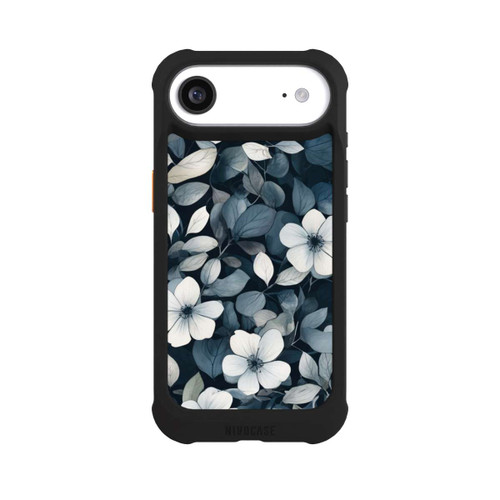 Apple iPhone Air NIVOmax Blaue Negativblumen mit KI