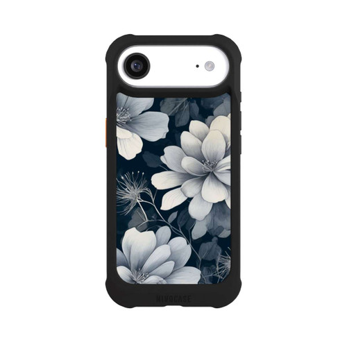 Apple iPhone Air NIVOmax Negative Flower Blue White with AI