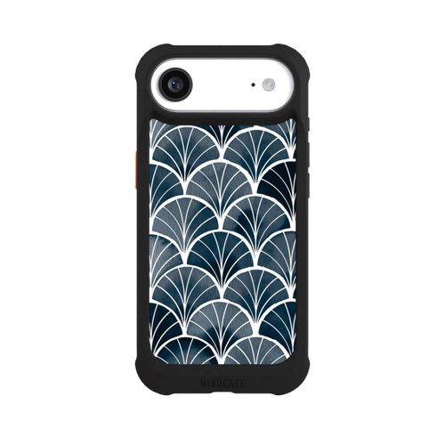 Apple iPhone Air NIVOmax Botanische Brise Art Deco Grau