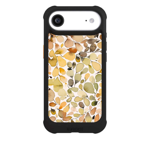 Apple iPhone Air NIVOmax Eukalyptus Aquarellblätter Braun Herbst