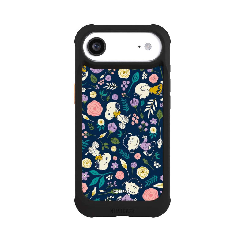iPhone Air NIVOmax Peanuts Dark Flower Pattern