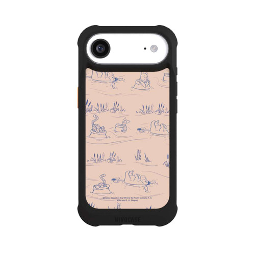 Apple iPhone Air NIVOmax Winnie Puuh Keramik Muster Brücke Pink